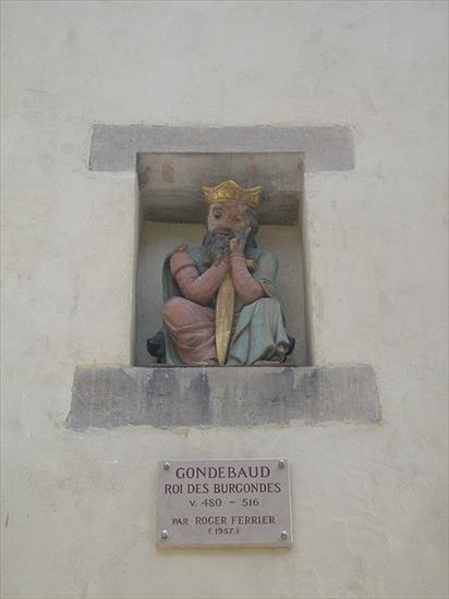 Burgundowie_obrazy - Gondebaud_Statue. Król burgundzki Gundobaud 480 - 516 r.jpg