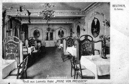 Beuthen - Gruss aus Lomnitz Hotel - 1919.jpg