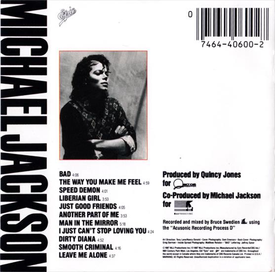 Michael Jackson - Bad CD Album 1987 - Inside.jpeg