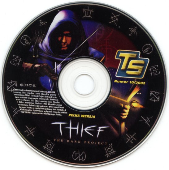 top Secret scany płyt i okładek CD - 2002-10 Top Secret płyta Thief.JPG