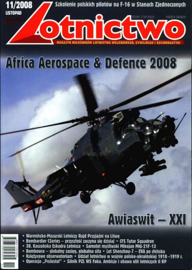 Lotnictwo - Lotnictwo 2008-11 okładka.jpg