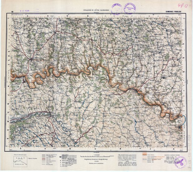 mapa operacyjna Polski 1_300 000 - 98_KAMIENIEC_PODOLSKI_1929_2.jpg