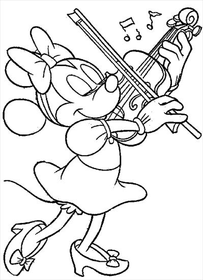 Myszka Minnie - Myszka Minnie - kolorowanka 9.gif