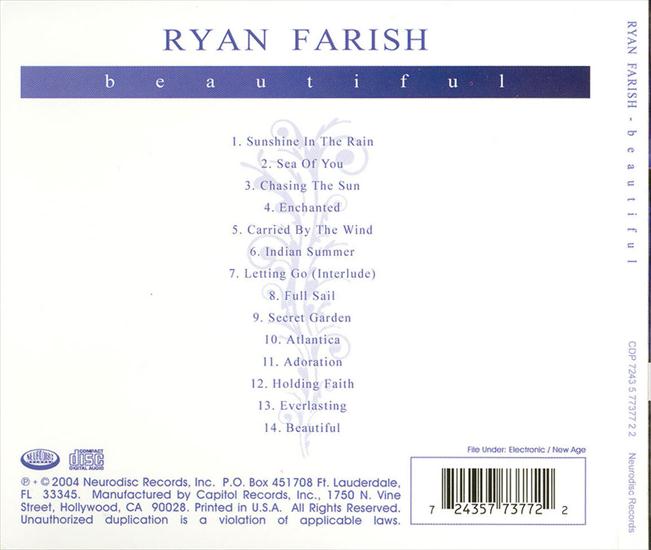 Beautiful- Ryan Farish - Ryan Farish - Beautiful 2004 5.jpg