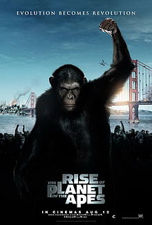 Rise of the Planet of the Apes 2011 - Rise of the Planet of the Apes 2011 Poster.jpg