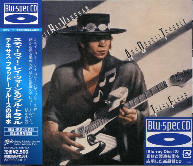 Stevie Ray Vaughan and Doudle Trouble - Texas Flood  Japanese Blu-Spec 1983 - cover.jpg