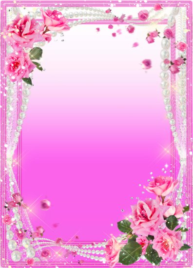 część 19 - Woman frame - Wonderful roses in pearls by wertyozka.jpg
