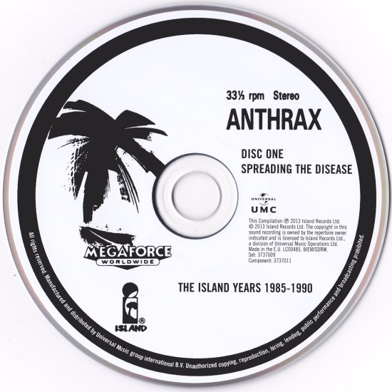 2013 Anthrax - The Island Years 1985-1990 4CD Flac - Anthrax - Spreading The Disease Cd.png