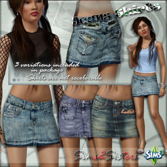 Spódnice - S2S Jeans Skirts.jpg