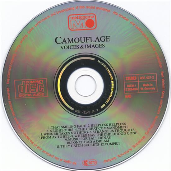 1988 - Camouflage - Voices  Images - Camouflage - Voices  Images cd.jpg