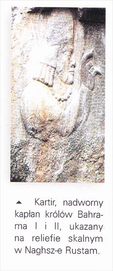 Persja Sasanidów - obrazy - Obraz IMG_0026. Kartir nadworny kapłan królów Bahrama I i II z dynastii Sasanidów.jpg