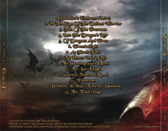 Evertale - Of Dragons And Elves 2013 Flac - Back.jpg