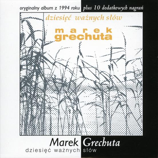 Marek Grechuta - 2005 - Świecie nasz BOX - Marek Grechuta - Dziesięć ważnych słów 1994 Świecie Nasz CD12.jpg