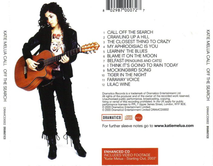 katie melua_call of the search  2003  192 - Katie Melua - Call Off The Search - Back.JPG
