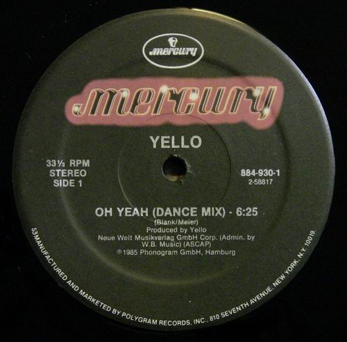 - Yello-1986 Oh Yeah 12 Dance Mix LP by antypek - 1986 Oh Yeah Dance Mix LP small.jpg
