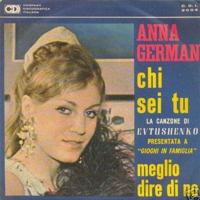  Anna German - piosenki włoskie - chi sei tu.jpg