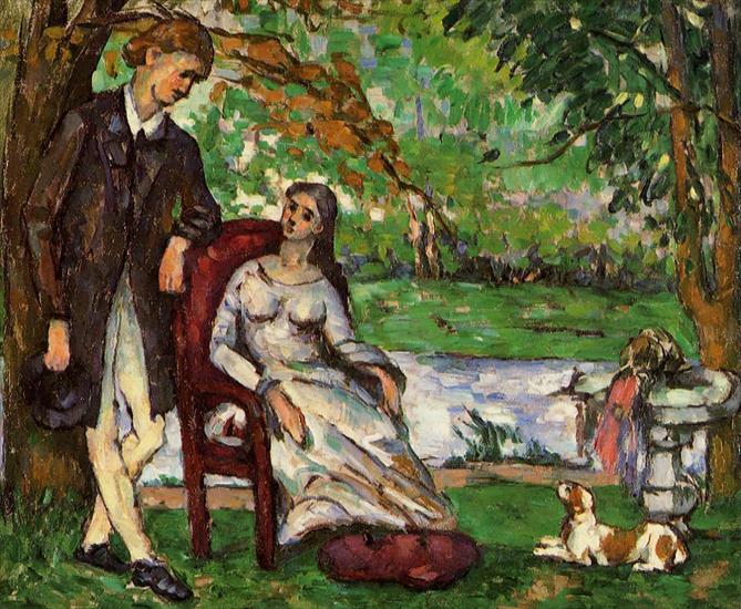 Paul Cezanne Paintings 1839-1906 Art nrg - Couple in a Garden, 1872-73.jpeg