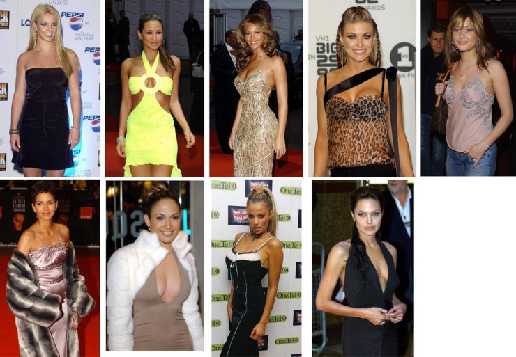 na komurke - Britney Spears, Rachel Stevens, Beyonce Knowles, Carm...ow Halle Berry, Jennifer Lopez, Jordan Angelina Jolie.jpg