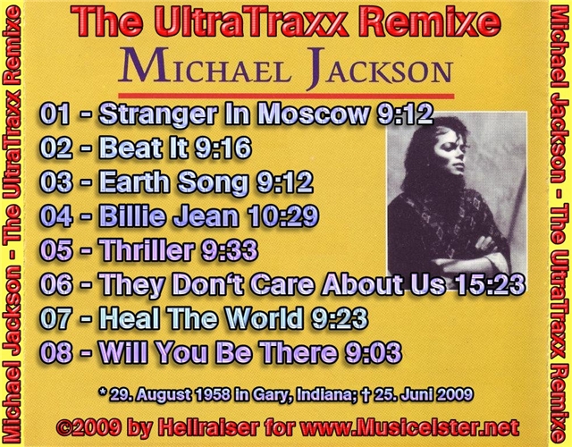 UltraTraxx pres - Special Version 90 s - 80 s - Michael Jackson 2.jpg