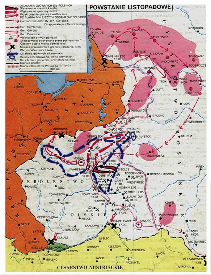 -Historyczne mapy Polski - Powstanie Listopadowe 29.11.1830-21.10.1831.jpg